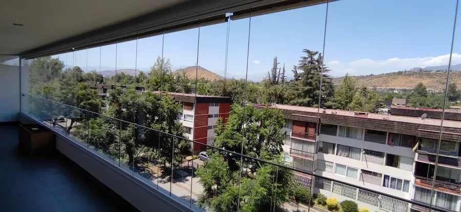 Balcony plegable