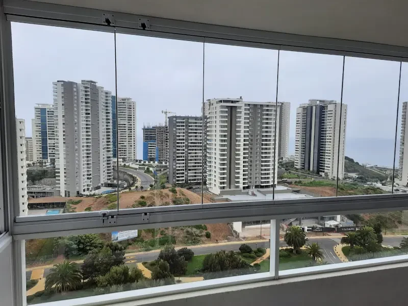Cierre plegable de terraza